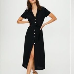 Aritzia button up dress